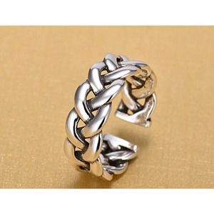 Women's Retro Weave Ring
